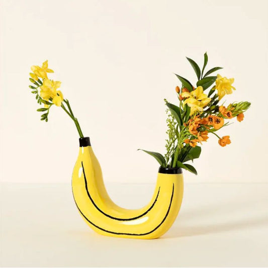 Flower Vases | HomeStract Simple Banana Flower Vase Creativity Home Decor | f6c5ad-5d.myshopify.com