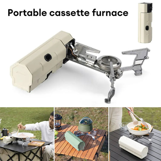 Camping tools | HomeStract New Camping Gas Stove Portable Folding Cassette Stove Outdoor Hiking BBQ Travel Cooking Grill Cooker Gas Burner Food Heating Tool Kitchen Gadgets | f6c5ad-5d.myshopify.com