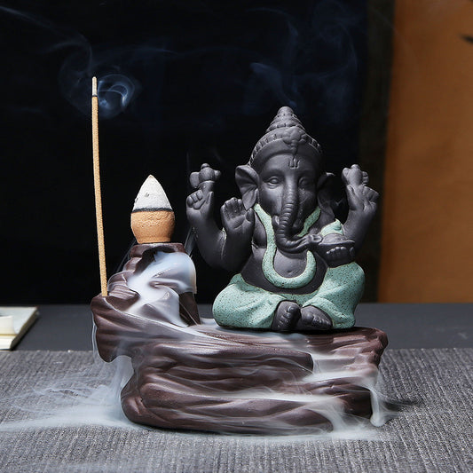 Incense Burners | HomeStract Lord Ganesha elephan incense burner | f6c5ad-5d.myshopify.com