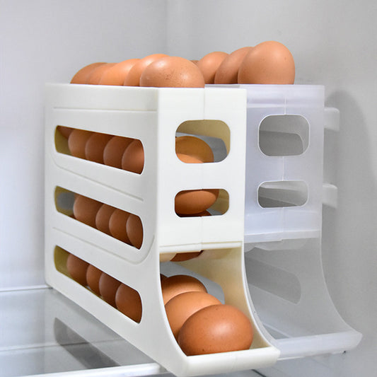 Kitchen Storage | HomeStract Egg Slide Automatic Storage Box Kitchen Gadgets | f6c5ad-5d.myshopify.com