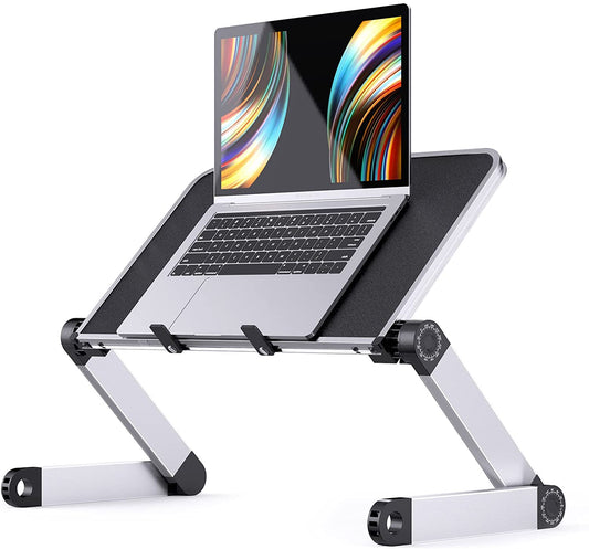 Laptop Desk | HomeStract Adjustable Laptop Stand Table for Home Office | Portable Foldable Lift Bracket Aluminum Ergonomics Design, Office or Home Desk Suitable for Ipad,15.7in | f6c5ad-5d.myshopify.com